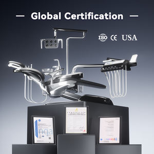 Riunito Odontoiatrico di Alta Qualità Prezzo di Fabbrica da Foshan Colore Nero Poltrona Odontoiatrica Elettrica - Product Image 6