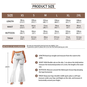 Envío de la gota Ropa Mujer Personalizado Aloha Hawaiian Mailelei Cultura Imprimir Cintura alta Flared Slit Yoga Pantalones Imprimir en la demanda - Product Image 6