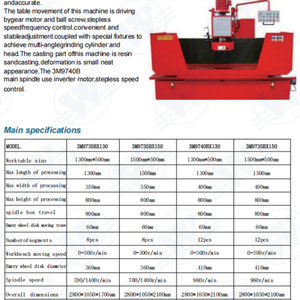 Máquina Automática de Rectificado y Fresado de Bloques de Cilindros para el Proceso de Rectificado de Bloques de Cilindros y Culatas 3M9735C - Product Image 5