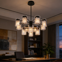 Lampes suspendues modernes, lampe suspendue simple, lampe suspendue en verre, lampe suspendue créative en verre pour chambre à coucher, salon, salle à manger
