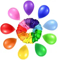 Pastel Rainbow Party Balloons, 12 Inches