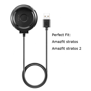 Chargeur pour montre intelligente <span class=keywords><strong>Amazfit</strong></span> GTR <span class=keywords><strong>GTS</strong></span> POP BIP Active Active2 Band 7, station de charge magnétique, câble de charge USB - Product Image 4