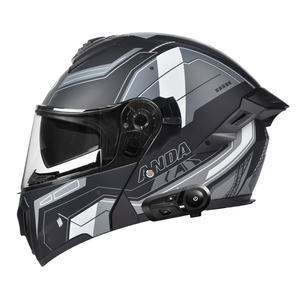 男女兼用カスタムバイク乗馬ヘルメットフリップクラッシュADヘルメット大人用ABSデュアルバイザーオールシーズンヘルメット工場 - Product Image 3