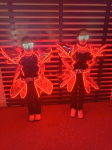 Disfraz de Robot Gigante con Luces LED, Traje de Baile Luminoso a Todo Color para Adultos, para Escenario - Product Image 6