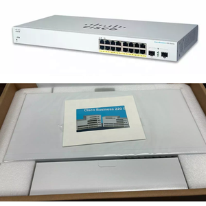 For CBS220 Series High Performance Managed 16-Port SFP Uplinks Gigabit <b>Ethernet</b> <b>Switch</b> CBS220-16T-2G-CN PoE SNMP 1 Year - Product Image 2