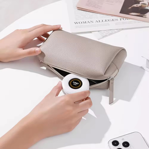 Lampe Selfie Magnétique pour <span class=keywords><strong>iPhone</strong></span> Magsafe, Anneau Lumineux LED 360° à Température de Couleur Réglable 2700-6500K, Alimenté par Batterie, avec Miroir Intégré - Product Image 5