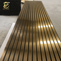 Panneaux muraux acoustiques décoratifs en bois en gros, panneaux de plafond insonorisants pour la décoration intérieure