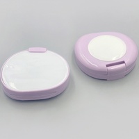 Conteneur de fond de teint vide emballage de cosmétiques personnalisé 15ml étui à coussin d'air rond étui à coussin d'air en poudre compact en plastique
