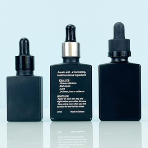 Customized Cosmetic Serum Oil Glass <b>Bottle</b> Custom Color Silk Screen Frosted 30ml 50ml 100ml Perfume <b>Bottle</b> with Gold Cap - Product Image 6