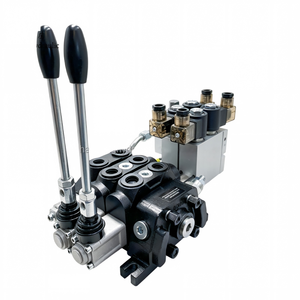 Vanne de commande directionnelle sectionnelle électro-hydraulique à double effet DCV60 60L/min 2 bobines, Fabricant direct et OEM/ODM - Product Image 4