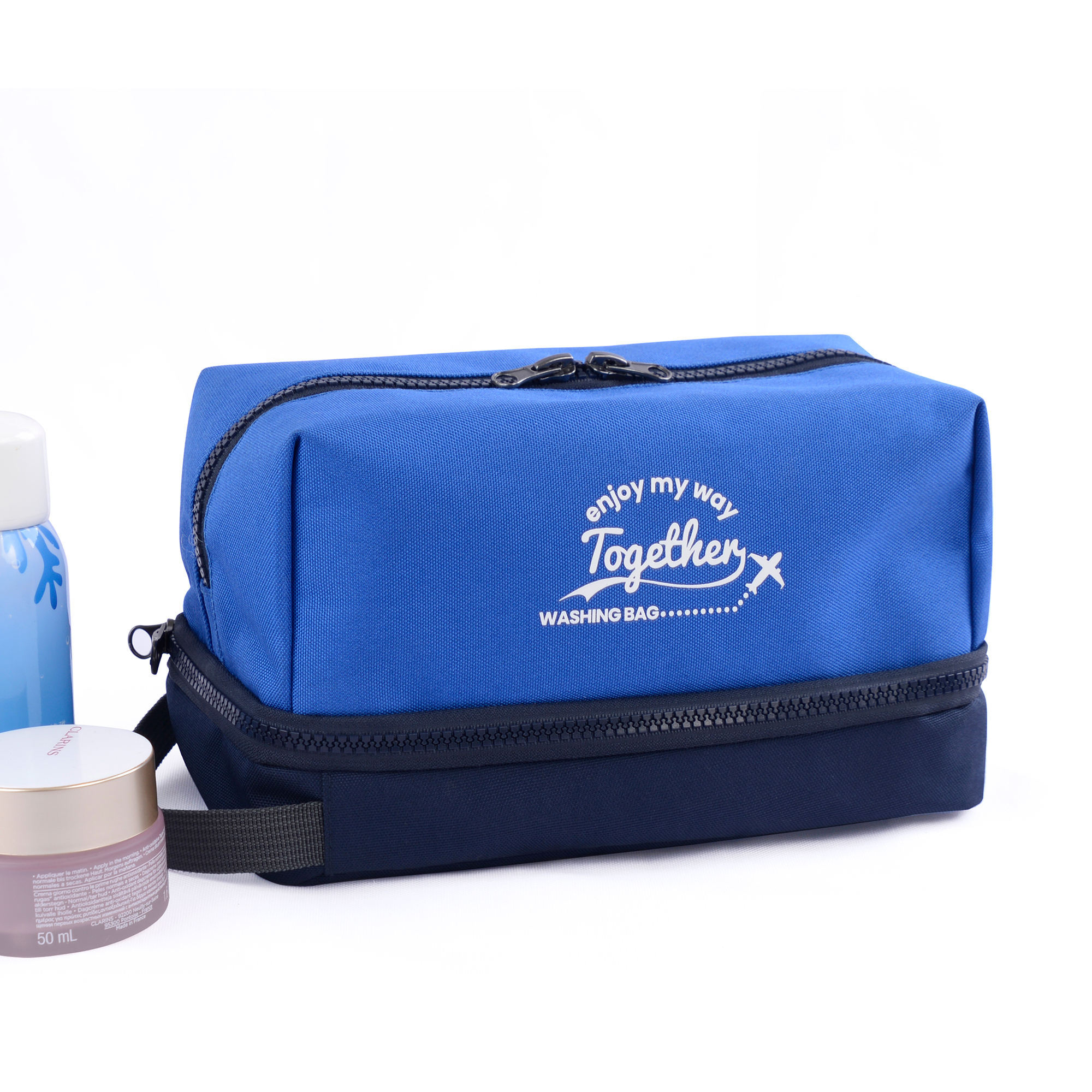 Large Capacity Wet Dry Seperation Washing Bag