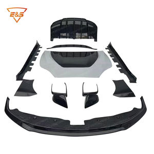 Kit arrière <span class=keywords><strong>LEGAI</strong></span> personnalisé en fibre de carbone sèche haut de gamme de style V pour Tesla Model S première génération, hayon, finition noire polie, complet - Product Image 6