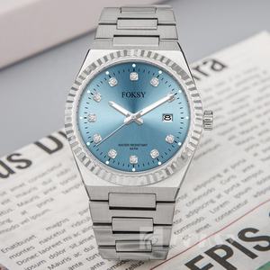 Proveedor de Reloj de Lujo para Hombre de Cuarzo con Etiqueta Privada, Logotipo Personalizado OEM, Acero Inoxidable Clásico y Brillante - Product Image 4