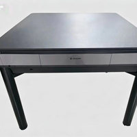 Mesa de Mahjong Automática con Agitador Silencioso y Rápido, Mesa de Juego Eléctrica para Cuatro Jugadores, para Entretenimiento en el Hogar