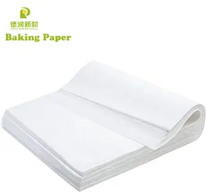 500 feuilles de papier de cuisson blanc naturel non blanchi de qualité alimentaire, résistant à la graisse