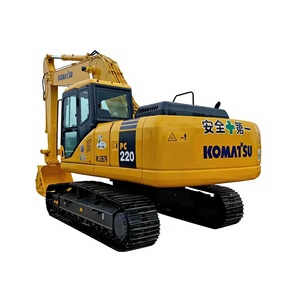 Excavadora Komatsu PC220-7 Usada, Original de Japón, con Motor, Bomba y Rodamientos, 20 Toneladas, 245KW de Potencia - Precio Económico en Oferta - Product Image 1