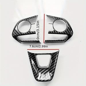 Venta al por mayor de fibra de carbono ABS Durable de lujo volante Decoración Para Toyota <span class=keywords><strong>RAV4</strong></span> <span class=keywords><strong>XA50</strong></span> y Corolla E210 híbrido - Product Image 5