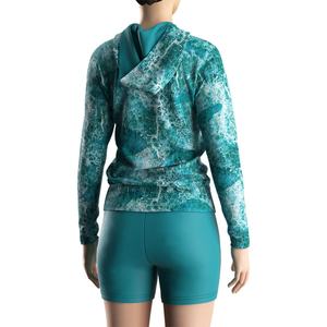 เสื้อฮู้ดแขนยาวแบบแห้งเร็วเป็นมิตรกับสิ่งแวดล้อมสำหรับฤดูร้อน ขายส่ง ชุดเสื้อสำหรับตกปลาสำหรับผู้หญิง - Product Image 6