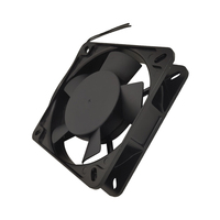 Ventilateur de refroidissement d'armoire industrielle ODM OEM AC 100V-240V 11025, 110x110x25mm, roulement à billes, 50/60Hz, haut débit d'air (CFM)