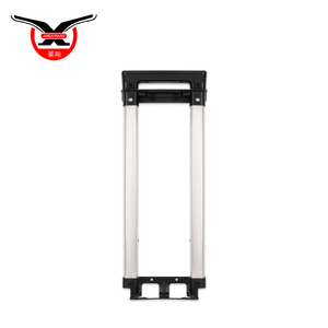 JX Factory Direct 2/3 Etapas Asa de equipaje de aleación de aluminio retráctil con botón para equipaje de 20 24 28 pulgadas - Product Image 3