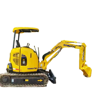 KOMATSU PC20MR PC20 d'occasion 2 tonnes Mini excavatrices à usage agricole Machine de terrassement Composants de base d'occasion Moteur Pompe à engrenages CE - Product Image 1
