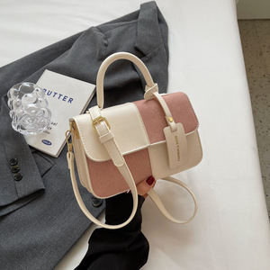 <span class=keywords><strong>Bolso</strong></span> <span class=keywords><strong>Bandolera</strong></span> de Mujer, Diseño Retro Francés, con Solapa, Material PU, Correa Única, Cierre de Solapa, Tamaño <span class=keywords><strong>Mediano</strong></span> - Product Image 5