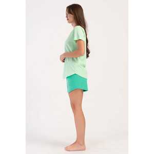 Conjunto Elegante de Chaqueta Ovalada de Manga Corta con Cuello Redondo para Mujer, para Uso Diario - Product Image 3