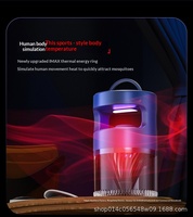 Lampe anti-moustiques électrique portable d'extérieur, piège à insectes silencieux à aspiration vortex et lumière UV pour le camping, le jardin et l'intérieur