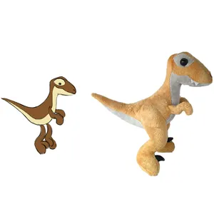 Nieuw Ontwerp Zacht Schattig Pluche Dinosaurussen Speelgoed Verzwaard Knuffel Op Maat