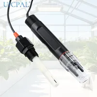 Módulo Sensor de Calidad del Agua 5 en 1 (PH, EC, Temperatura, Salinidad, TDS) con Pantalla, Transmisor de Monitoreo 0-20000uS/cm, RS485, 4-20mA, DIP