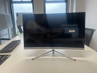 Komputer All-in-One IPS Lengkung I3 I5 CPU Generasi ke-4 Layar 23.8 Inci Full View untuk Penggunaan Kantor