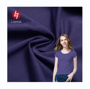 Hot Fabrics 95% Cotton 5% Spandex Compact Combed Cotton For Men's And Women's Clothing