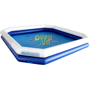 Vui Vẻ Vui Vẻ Thương Mại Bơm Hơi Khổng Lồ Hồ Bơi Sử Dụng Lớn Hồ Bơi Bơm Hơi Cho Người Lớn Nước Hồ Bơi Bơm Hơi - Product Image 1