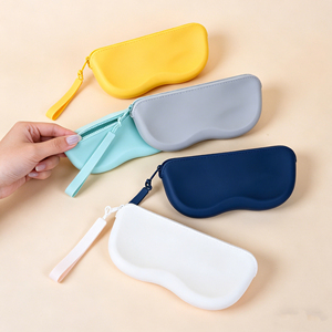 Portable Silicone <b>Bag</b> With Wrist Strap Protective Cover <b>Waterproof</b> <b>Bag</b> Eyewear Storage Pouch - Product Image 6