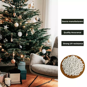 Masterbatch ignifuge en polyéthylène PE V0 et résistant aux UV, anti-vieillissement pour fleurs artificielles, gazon, <span class=keywords><strong>chaume</strong></span>, rotin - Product Image 3