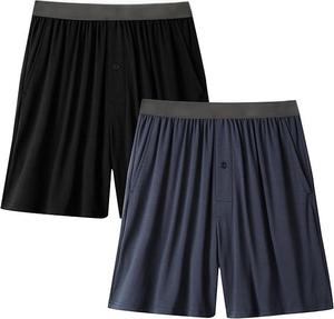 <span class=keywords><strong>Slip</strong></span> Boxer da <span class=keywords><strong>Uomo</strong></span> in Morbida Viscosa di Bambù Lavorata a Maglia, Comodi per il Relax e il Sonno, con Logo in Vita, Intimo all'Ingrosso - Product Image 1