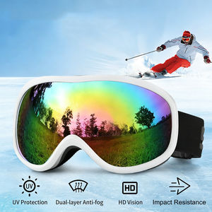 गोलाकार लेंस के साथ 2025 नए स्की गोगल्स, आउटडोर स्कीइंग के लिए डबल-लेयर एंटी-फॉग यूनिसेक्स के लिए - Product Image 2