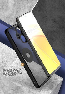 Para <span class=keywords><strong>Realme</strong></span> C55 4G funda de anillo mate funda de anillo de soporte de coche magnético para <span class=keywords><strong>Realme</strong></span> 11 Pro + funda móvil de TPU - Product Image 5