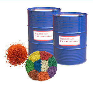 Eco Friendly Non Toxic EPDM Granule Binding <b>Glue</b> <b>Strong</b> Adhesion Anti Yellowing PU Binder for Kindergarten Outdoor Flooring - Product Image 3