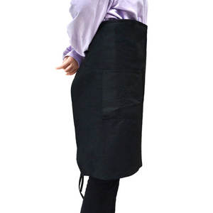 Delantal de Cintura Minimalista Personalizado, de Poliéster y Algodón, Doble Cara, con Dos Bolsillos, Ligero, Reutilizable, para Cocina, Restaurantes y Cafés - Product Image 4