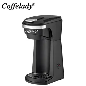 Petite cafetière multifonctionnelle machine à café portable k-cup à dosettes pour café moulu