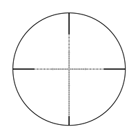 Lunette de visée tactique compacte MARCH H 3X28 illuminée, antichoc, pour la chasse et l'observation en extérieur – Vente en gros