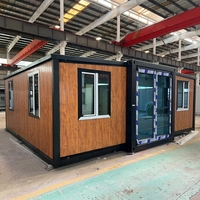 Casa Contenedor Plegable Prefabricada de Alta Calidad y Rápida Instalación, Transpirable, para Sala de Estar, Cocina y Dormitorio