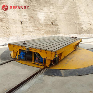 Carro de Transferencia de Rieles Cruzados de Acero de Alta Resistencia, Almacenamiento de Posicionamiento Preciso para Plantas de Manufactura y Comercio Minorista, Nuevo - Product Image 1