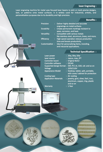 Machine de gravure laser haute précision 200W multi-tension LUCAN TECHNO avec garantie d'un an et zone de marquage personnalisée pour métaux et non-métaux - Product Image 6