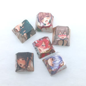 Tecsee DIY Language Layout Anime Keycap Deutsche <strong>ISO</strong> <strong>Keycaps</strong> OEM PBT Double Shot Thermal Sublimation Keycap - Product Image 4