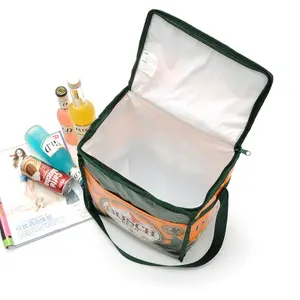 Yeni toptan sıcak satış soğutucu çanta yalıtımlı çevre dostu öğle yemeği soğutucu çanta OEM özelleştirilmiş su geçirmez soğutucu çanta