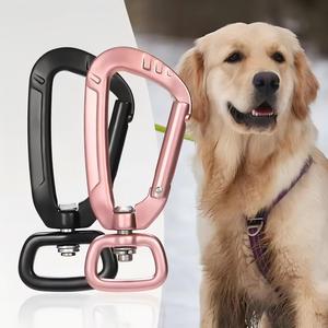 Mousqueton <span class=keywords><strong>pivotant</strong></span> en aluminium pour l'extérieur, mousqueton 4kN pour laisse de chien - Product Image 2