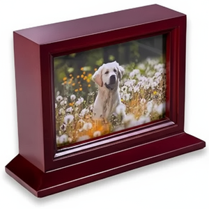 Urnes souvenir avec cadre photo pour animaux de compagnie de haute qualité urnes souvenir urnes pour chat et chien cendres urnes commémoratives pour animaux de compagnie - Product Image 1