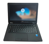 Ordinateurs portables d'occasion vendus à chaud pour Del l E7250 5e génération 4G 128G SSD 12.5 ''Ordinateur portable professionnel d'occasion